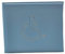 AlezyB - 1x Sky Blue Disabled Badge Holder, PU Leather Badge Wallet Protector Disabled Parking Permit Cover Holder
