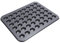 HAOHIZE Molde para muffins, 48 ​​tazas Mini molde para muffins, molde pequeño para magdalenas, mini bandeja redonda antiadherente para magdalenas, molde para hornear pasteles de
