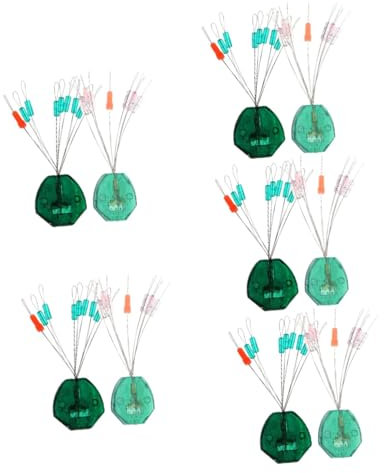 YARNOW 5sets Silicone Float Stops Fishing Stoppers Small Float for Coarse Fishing Jigger Pole Line Stops 20pcs*5