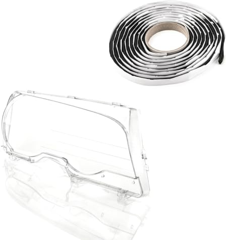 LST Scheinwerferglas Streuscheibe rechts Halogen Xenon kompatibel mit BMW 3er E46 Coupe Cabrio 02/1999-03/2003