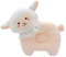 champracer Babykissen Kopfkissen, Baby Kissen, Babykissen Gegen Plattkopf, 0-12 Monate Neugeborene Memory Foam Reisekissen für Bett, Kinderwagen, Autositz (Schaf)