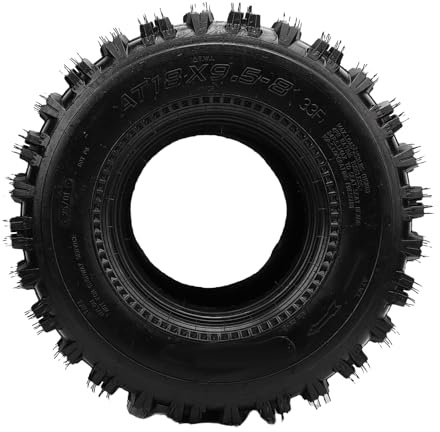 ATV UTV Reifen 18x9.5-8 All Terrain Vakuumreifen Schlauchlos Rutschfest Platzfest für Quad Cart Rasenmäher