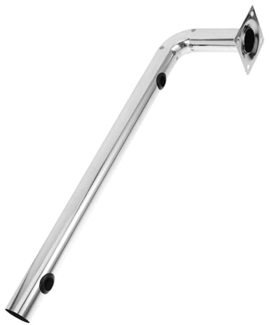 LALADEFIEE Wireless Antenna Mounting Pole Stainless Steel Outdoor Mount for Weather Station Installation
