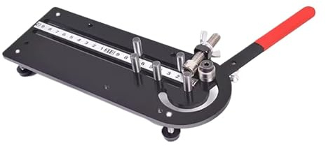 Drahtbieger – Präzisionskabelformung, manueller, robuster Karbonstahlhebel, 1–25 quadratischer Draht-Kapazität, 500 g Gewicht, industrielles Finish für Elektriker, Werkstatt, Garage