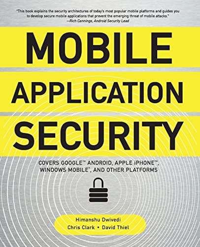 Mobile Application Security: VS ePub for Mobile Application Security (NETWORKING & COMM - OMG)