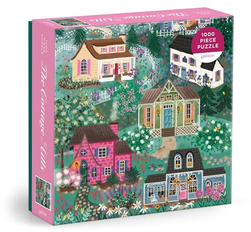 Joy Laforme The Cottage Hills 1000 Piece Puzzle in a Square Box