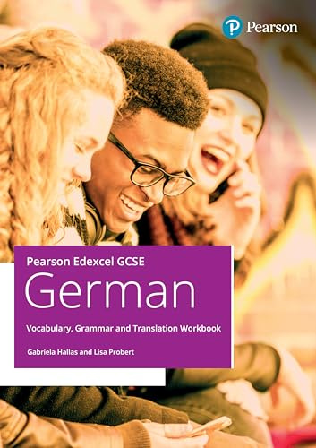 Pearson Edexcel GCSE German Vocabulary, Grammar and Translation Workbook (GCSE MFL 2024 for Edexcel)