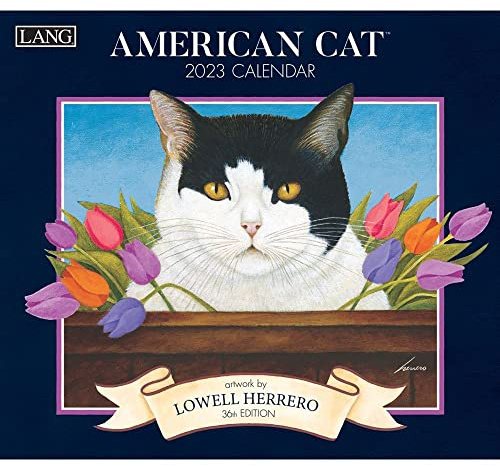 LANG American Cat™ Wandkalender 2023 (in engl. Sprache)