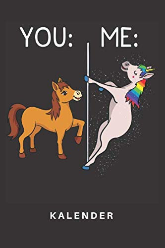 Kalender: Kalender | Notizkalender | Schreibkalender | Jahreskalender | Tageskalender | DIN A5 | Reiten | Pferd | Pferde | Pferdekoppel | Pferdestall ... | Reitschule | Einhorn | Poledance
