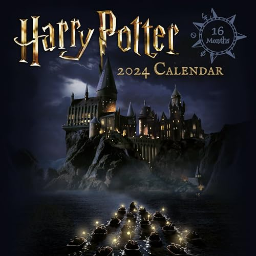 HARRY POTTER (Magical Foundations) Wandkalender 2024 - Ein Monat je Seite 30cm x 30cm Offizielles Lizenzprodukt