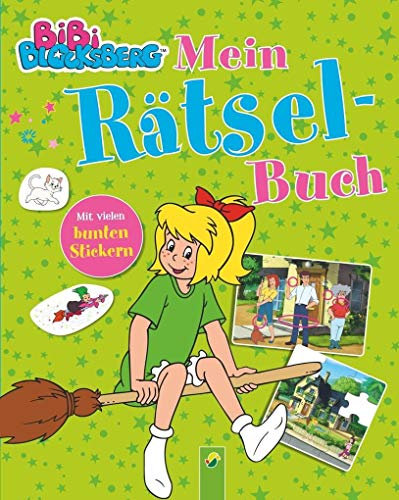 Bibi Blocksberg Mein Rätselbuch: Mit vielen bunten Stickern