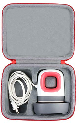 co2CREA Storage Carry Travel Hard Case for Cricut EasyPress Mini Heat Press Iron and Charging Base Accessories, NETO (Red Case Only, Not Include Iron)