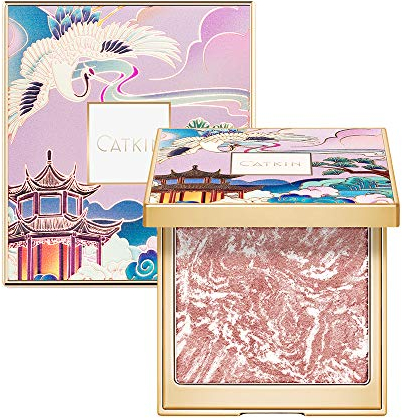 CATKIN Rouge Puder Blush Sanfter Schimmer & Seidig Zart,Hochpigmentiert, Langlebig (C05, 10g)