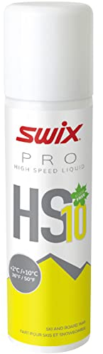 Swix HS10 Liquid Skiwachs, Yellow, 2°C/+10°C, 125ml