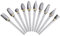 10-teiliges Set Hartmetall Frässtifte Set 1/8 Zoll (3mm) Schaft für Die Schleifmaschine, Wolframcarbid Drehfeilen Bits, Bohrer Schleifschneider Werkzeuge Bits Set für Schnitzen Gravieren Bohren