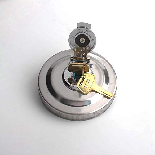 Bouchon de gaz verrouillable de remplacement avec 2 clés pour Kobelco SK200-6SK120/200/230/300-5/6/3