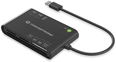 Conceptronic BIAN01B Smart ID Card Reader All-In-One schwarz