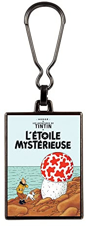 Llavero metálico Las Aventuras de Tintín (L'Étoile mystérieuse)