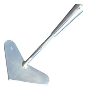 Synx Tools Hacke 18cm lose ohne Stahl geschmiedet Hacken/Unkrautentferner Hacke