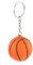 GADULU Porte-clés en de ballon de basket orange et noir