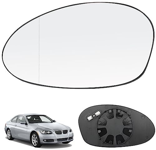 Spiegelglas Heizbar Links Kompatibel mit BMW 1 3 Series E81 E87 E82 E88 E90 E91 E92 E93 Pre-Facelift 2005-2008 Spiegelglas Außenspiegel Glas