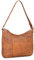 STILORD 'Katharina' Elegante Hobo Bag Damen Leder geflochten - Schultertasche Damen-Handtasche zum Umhängen Tote Bag Leder Abendtasche Ausgehtasche Echtleder, Farbe:larino - braun