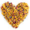 Essbare Blüten [25-100g] | Farbenfroher blütenmix, von Hand in at abgefüllt! | Bunte blütenmischung zum dekorieren | blüten essbar (100g)