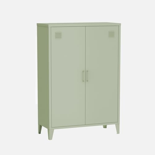sweeek - Kommode/Schrank aus Metall, 2 Türen - Soho