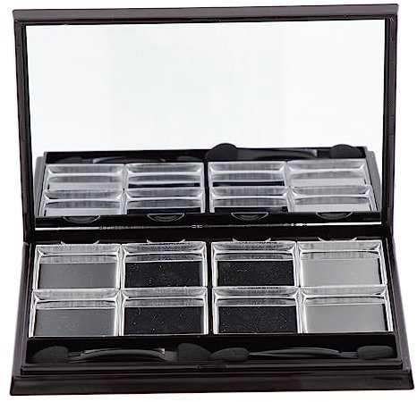 Mikinona Leere Lidschattenhülle Leere Schminkbehälter Kosmetik Organizer Box Kosmetik Unterbox Makeup Lagerung Behälter