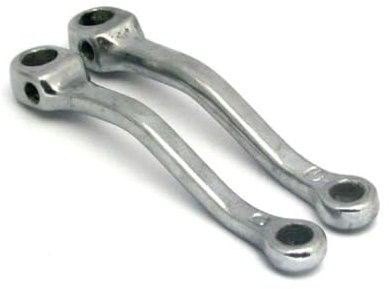 Tretkurbel Set 140mm passend für Peugeot 103, MBK Mobylette Motobecane 41/51 | Robustes Mofa Pedal-Kurbel Set passend für Zuverlässigkeit & Leistung