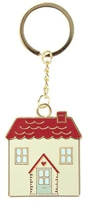 Sass & Belle House Enamel Keyring