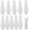 10PCS Whipped Cream Dispenser Silent Nozzle for Cream Whip Dispenser 3x1x1 Inch Easy Installation Whipped Canister Replacement Parts Supplies