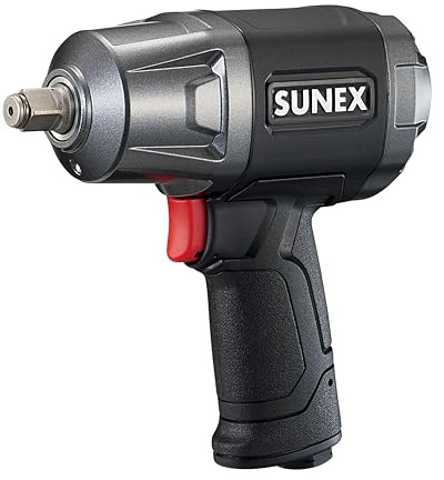 Sunex Tools SX1202 Schlagschrauber aus Magnesium-Verbundwerkstoff