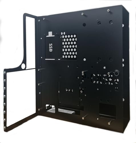 P-CASE 6 ATX + SFX RAW, 2x AIO 240 mm. Test bench, mini PC ATX size 2x SSD, 1 x HDD