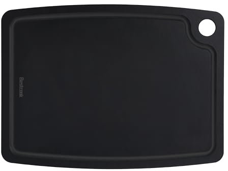 BESTCOOK Schneidebrett aus Holzfaser für die Küche, Spülmaschinenfest, mit Saftrille, BPA-frei, Langlebiges, Wendbar, nicht Porös,Rutschfest, Messerfreundlich für Fleisch, Brot, Obst