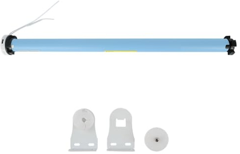 Rechargeable 38mm Zigbee Roller Blinds Motor Solar-Powered Electric Tubular Shade 7KG Timer & Voice Control HomeKit Compatible via ZMHK01/M1 Hub Tuya Zigbee Required (Motor Only)