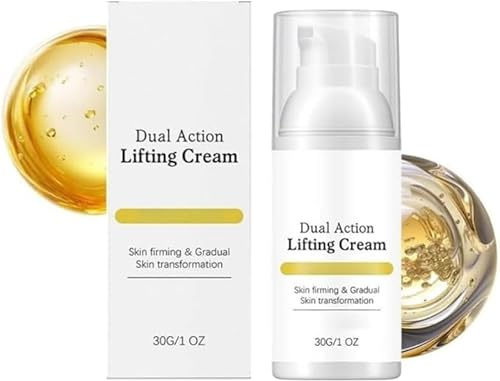 Doppelt wirksame Lifting-Creme, straffende und glättende Gesichtscreme, reduziert feine Linien und Falten, spendet intensive Feuchtigkeit, für alle Hauttypen
