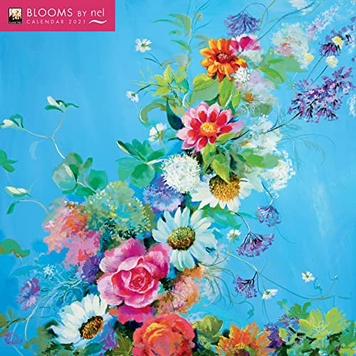 Blooms by Nel Whatmore – Nel Whatmores Blüten 2021: Original Flame Tree Publishing-Kalender [Kalender] (Wall-Kalender)