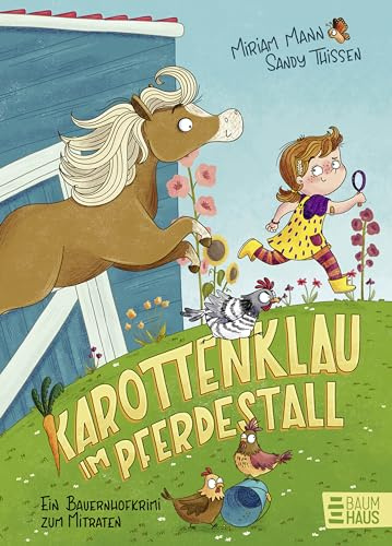 Karottenklau im Pferdestall - Ein Bauernhofkrimi zum Mitraten: Detektivgeschichte für Kinder ab 5 Jahre (Vorlesen)