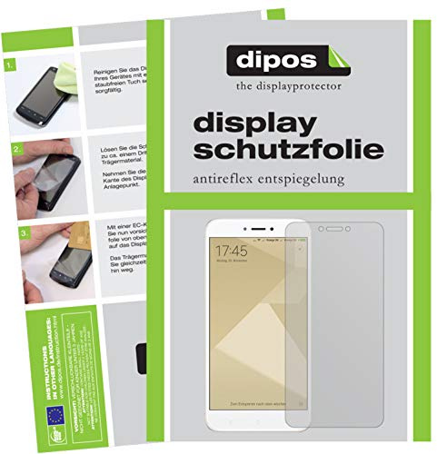 dipos I 6x Screen Protector matte compatible with Xiaomi Redmi 4X Protection Films