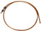 AERZETIX: Tubo per freno in rame Ø4.76mm con raccordi M10x1/M10x1 (110cm)