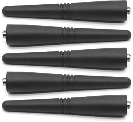 SUNDELY® Stubby - Antenna corta per Motorola Radio CP040 GP320 GP328 GP340 GP344 GP380 GP388 GP680 Walkie Talkie VHF 136-174MHz 9 cm (5 pezzi)