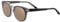 SERENGETI Unisex HAVAH Sonnenbrille, Shiny Black Transparent Layer