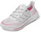 adidas Scarpe da corsa Eq21 da donna, Bianco gesso/bianco gesso/rosa chiaro, 8