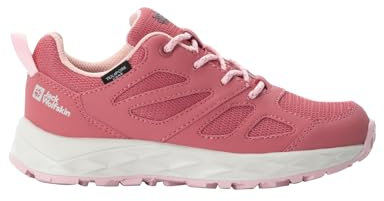Jack Wolfskin Unisex Kinder Woodland 2 Texapore Low K Walking-Schuh, Low-Top, Soft Pink, 35 EU