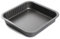 BirnePower Backform Backblech Tarteform Auflaufform Kuchenform Obstkuchenform Quicheform mit Antihaftbeschichtung Quadratisch Grau 24 x 24 x 4,5 cm