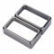 2Pcs Guitar Humbucker Pickup Cover Metal Open Style Frame Mounting Ring for Electric Guitar(2pcs Black)