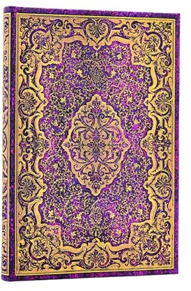 Picaresque Mini Unlined Hardcover Journal (Elastic Band Closure)