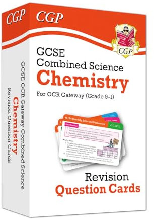 GCSE Combined Science: Chemistry OCR Gateway Revision Question Cards: for the 2026 and 2027 exams (CGP OCR Gateway GCSE Combined Science)