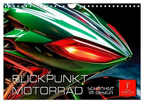 Blickpunkt Motorrad Schönheit im Design (Wandkalender 2026 DIN A4 quer), CALVENDO Monatskalender: Motorradperfektion neu definiert. (CALVENDO Mobilitaet)